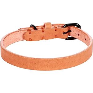 Flamingo Dog Collar Leano Cognac S 29-35cm 15mm Flamingo Dog Collar Leano Cognac S 29-35cm 15mm