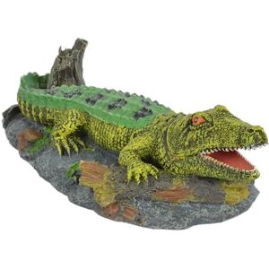 Supa Air Operated Bubbler Crocodile Aquarium or Fish Tank Ornament, Helps to Aerate Your Aquarium, Highly Detailed Supa Air Operated Bubbler Crocodile Aquarium or Fish Tank Ornament, Helps to Aerate Your Aquarium, Highly Detailed