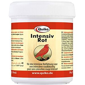 Quiko Intensive Red 50g Supplementary Food for Birds with Red Factor Intensifies Plumage Color Quiko Intensive Red 50g Supplementary Food for Birds with Red Factor Intensifies Plumage Color