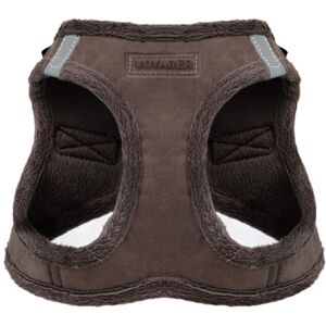 Best Pet Supplies Voyager Step-In Plush Dog Harness by Step In Vest Harness for Small and Medium Dogs, Soft Plush, Chocolate, size S Chest: 14.5 16 Best Pet Supplies Voyager Step-In Plush Dog Harness by Step In Vest Harness for Small and Medium Dogs, Soft Plush, Chocolate, size S Chest: 14.5 16