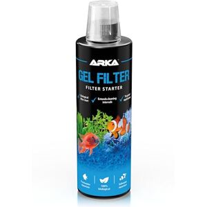ARKA Aquarium filter starter 473 ml – 2-in-1 bacteria gel for filter activation & debris breakdown – reduces ammonia & nitrite naturally – stabilises biological filtration – Gel Filter ARKA Aquarium filter starter 473 ml – 2-in-1 bacteria gel for filter activation & debris breakdown – reduces ammonia & nitrite naturally – stabilises biological filtration – Gel Filter