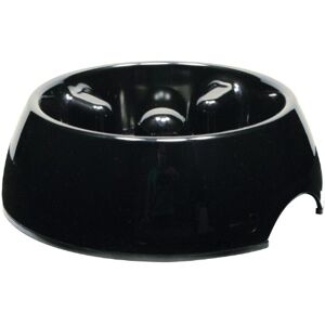 Dogit Go-Slow Anti-Gulp Dog Bowl - Black - Large - 1.2 L Dogit Go-Slow Anti-Gulp Dog Bowl - Black - Large - 1.2 L