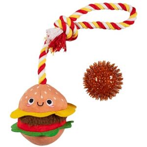 Fringe Studio Plush Dog Toy with Rope, "YOU’RE THE BUN THAT I WANT", Pet Shop Collection (314527) Fringe Studio Plush Dog Toy with Rope, "YOU’RE THE BUN THAT I WANT", Pet Shop Collection (314527)