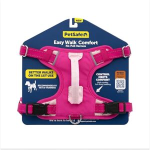 PetSafe Easy Walk Comfort No-Pull Dog Harness Full-Body Padding Better Walks on The First Use 5 Points of Adjustment Medium/Large, Pink PetSafe Easy Walk Comfort No-Pull Dog Harness Full-Body Padding Better Walks on The First Use 5 Points of Adjustment Medium/Large, Pink