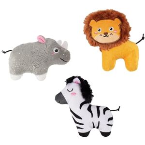Fringe Studio Plush Dog Toy, 3 Pieces Set, "MEET ME AT THE ZOO", Pet Shop Collection (662175) Fringe Studio Plush Dog Toy, 3 Pieces Set, "MEET ME AT THE ZOO", Pet Shop Collection (662175)