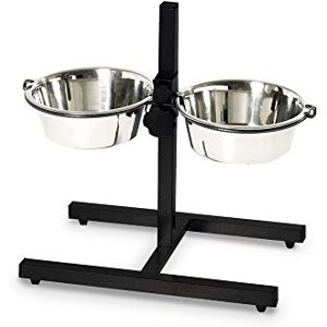 Nobby Dog-foodbar with 2 Bowls, 4.00 Litre, 27 cm Nobby Dog-foodbar with 2 Bowls, 4.00 Litre, 27 cm