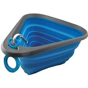 Kurgo Mash N Stash Bowl, Collapsible Travel Dog Bowl, PVC & BPA Free, Includes Carabiner, Large Blue Kurgo Mash N Stash Bowl, Collapsible Travel Dog Bowl, PVC & BPA Free, Includes Carabiner, Large Blue
