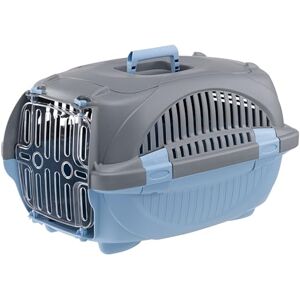 Ferplast Cat Carrier RIDER, Small Dog Carrier, Dogs and Cats up to 7 Kg, Shockproof Transparent Door, Ventilation Slots, Dog Travel Crate, Cat Travel Carrier, 34 x 50,7 x h 30 cm, Light Blue Ferplast Cat Carrier RIDER, Small Dog Carrier, Dogs and Cats up to 7 Kg, Shockproof Transparent Door, Ventilation Slots, Dog Travel Crate, Cat Travel Carrier, 34 x 50,7 x h 30 cm, Light Blue
