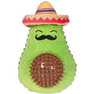 Fringe Studio Plush Dog Toy – “AVO-FIESTA” Avocado Dog Toy with Squeaker & Crinkle – Dental Chew Toy with TPR Ball – Interactive Plush Toy for Small & Medium Dogs – Pet Shop Collection Fringe Studio Plush Dog Toy – “AVO-FIESTA” Avocado Dog Toy with Squeaker & Crinkle – Dental Chew Toy with TPR Ball – Interactive Plush Toy for Small & Medium Dogs – Pet Shop Collection