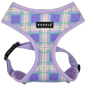 Puppia Jaylen Over-The-Head Dog Harness No Choke No Pull Adjustable Chest Belt Walking Training for Small and Medium Dog Violet S Puppia Jaylen Over-The-Head Dog Harness No Choke No Pull Adjustable Chest Belt Walking Training for Small and Medium Dog Violet S