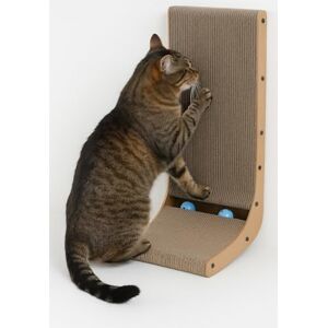 Flamingo SCRATCHING TOY HUGO BROWN 27x31x56CM Flamingo SCRATCHING TOY HUGO BROWN 27x31x56CM