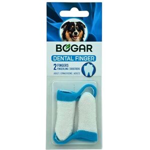 Bogadent Anti-Plaque Finger Dog Toothbrush with Patented Silver Ion Technology, Finger Shaped Toothbrush for Dogs, Dog Teeth Cleaning Breath Dental Care, Set of 2 Bogadent Anti-Plaque Finger Dog Toothbrush with Patented Silver Ion Technology, Finger Shaped Toothbrush for Dogs, Dog Teeth Cleaning Breath Dental Care, Set of 2