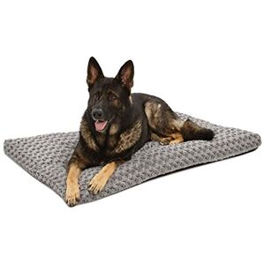 MidWest Homes for Pets XL QuietTime Deluxe Gray Ombré Swirl Plush Pet Bed, Machine Washable, Non-Skid Bottom, Soft Crate Mat for 122 cm Crates MidWest Homes for Pets XL QuietTime Deluxe Gray Ombré Swirl Plush Pet Bed, Machine Washable, Non-Skid Bottom, Soft Crate Mat for 122 cm Crates