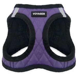Best Pet Supplies Voyager Step-In Plush Dog Harness - Small/Medium, Purple Best Pet Supplies Voyager Step-In Plush Dog Harness - Small/Medium, Purple