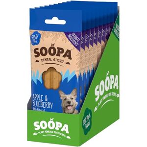 Soopa 10 Pack Apple & Blueberry Dog Dental Sticks Soopa 10 Pack Apple & Blueberry Dog Dental Sticks