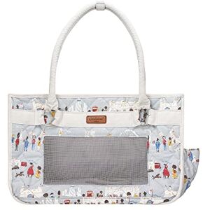 Pet Brands Cath Kidston Pet Carrier, Dog/Cat Fabric London Print Carrier Handbag, Multi Pet Brands Cath Kidston Pet Carrier, Dog/Cat Fabric London Print Carrier Handbag, Multi