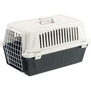 Ferplast Cat Carrier Small Dog Carrier, Secure, Practical, Easy to Clean, Durable Pet Dog/Cat Travel Box Cage up to 8 Kg. 58 x 37 x h 32 cm. Black Ferplast Cat Carrier Small Dog Carrier, Secure, Practical, Easy to Clean, Durable Pet Dog/Cat Travel Box Cage up to 8 Kg. 58 x 37 x h 32 cm. Black