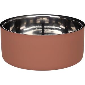 Flamingo FEEDING AND DRINKING BOWL XARA ROUND SALMON PINK 20,5x8,5CM 1.9L Flamingo FEEDING AND DRINKING BOWL XARA ROUND SALMON PINK 20,5x8,5CM 1.9L