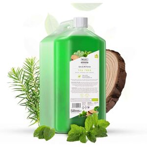 Wahl Tea Tree Dog & Pet Shampoo – Natural, Vegan, Pet-Friendly, Concentrated 11:1, Soothes Sensitive Skin, Cleans Thick Coats, Removes Dirt, Odors & Grease, 5L Wahl Tea Tree Dog & Pet Shampoo – Natural, Vegan, Pet-Friendly, Concentrated 11:1, Soothes Sensitive Skin, Cleans Thick Coats, Removes Dirt, Odors & Grease, 5L