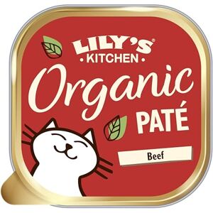 Lily's Kitchen Lily’s Kitchen Made with Natural Ingredients Adult Cat Food Tray Organic Beef Grain-Free Recipe 19 x 85g Lily's Kitchen Lily’s Kitchen Made with Natural Ingredients Adult Cat Food Tray Organic Beef Grain-Free Recipe 19 x 85g