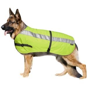 Petlife Flectalon Hi-Vis Dog Jacket Complete with Thermal Lining, 28-inch, Fluorescent Yellow Petlife Flectalon Hi-Vis Dog Jacket Complete with Thermal Lining, 28-inch, Fluorescent Yellow