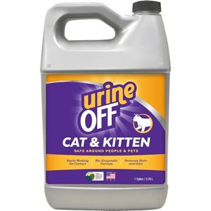 urineOFF Urine OFF Cat Urine Stain and Odour Remover Enzyme Urine Odour Eliminator Pet and People Friendly 3.78L urineOFF Urine OFF Cat Urine Stain and Odour Remover Enzyme Urine Odour Eliminator Pet and People Friendly 3.78L