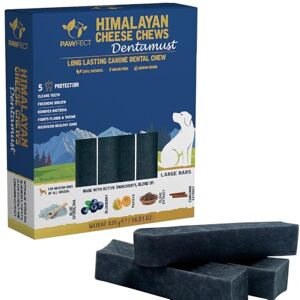 Pawfect Treats Pawfect Dentamust Himalayan Cheese Chews with Blueberry & Papaya for Dogs Long lasting dental chews with Superfoods All Natural, High protein Grain-free Pack of 3 for Large Dogs (420g/14.81oz) Pawfect Treats Pawfect Dentamust Himalayan Cheese Chews with Blueberry & Papaya for Dogs Long lasting dental chews with Superfoods All Natural, High protein Grain-free Pack of 3 for Large Dogs (420g/14.81oz)