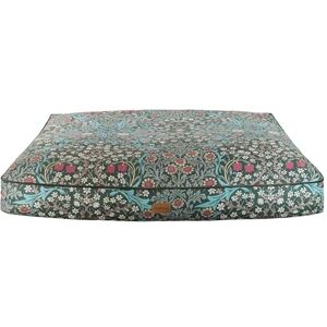 Rosewood x Morris & Co. Blackthorn Mattress for Dogs, Large Dog Bed, Green, Thickly Padded, Non-Slip Base, Washable, Luxury William Morris Print Rosewood x Morris & Co. Blackthorn Mattress for Dogs, Large Dog Bed, Green, Thickly Padded, Non-Slip Base, Washable, Luxury William Morris Print