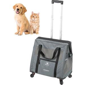 Ferplast Voyager Dog & Cat Carrier - Grey - Up to 15kg Ferplast Voyager Dog & Cat Carrier - Grey - Up to 15kg