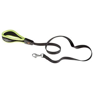 Ferplast ERGOFLUO G Ergonomic Dog Lead Secure Grip with Soft Padding Anti-Abrasion Extra-Resistant Finished Seams Italian Design 120 x 2.5 cm, Yellow Ferplast ERGOFLUO G Ergonomic Dog Lead Secure Grip with Soft Padding Anti-Abrasion Extra-Resistant Finished Seams Italian Design 120 x 2.5 cm, Yellow