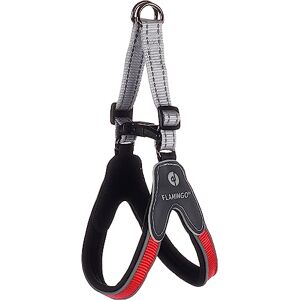 Flamingo Dog Harness Easy Hilka Red XS 30-40cm 30-40cm 20mm Flamingo Dog Harness Easy Hilka Red XS 30-40cm 30-40cm 20mm