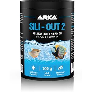 ARKA Silicate remover aquarium – Sili-Out 2 1000 ml – eliminates silicate, phosphate & yellowing compounds – stabilises water parameters without pH drop – for marine & freshwater tanks – filter bag ARKA Silicate remover aquarium – Sili-Out 2 1000 ml – eliminates silicate, phosphate & yellowing compounds – stabilises water parameters without pH drop – for marine & freshwater tanks – filter bag