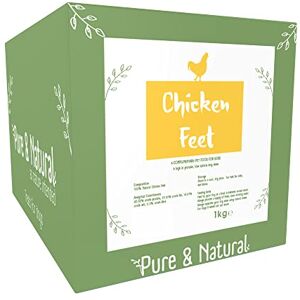Pure & Natural Dried Chicken Feet Dog Treats Natural, Hypoallergenic, High Protein, Crunchy Dog Treat 1kg Bulk Box Pure & Natural Dried Chicken Feet Dog Treats Natural, Hypoallergenic, High Protein, Crunchy Dog Treat 1kg Bulk Box