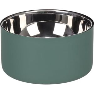 Flamingo FEEDING AND DRINKING BOWL XARA ROUND GREEN 15x7,4CM 700ML Flamingo FEEDING AND DRINKING BOWL XARA ROUND GREEN 15x7,4CM 700ML