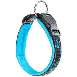 Ferplast Dog Collar SPORT DOG, Dog Collar Large Dogs, Soft Padding, Reflective Nylon Dog Collar, Pet Name Tag, Size: 2,5 cm (55-65 cm), Blue Ferplast Dog Collar SPORT DOG, Dog Collar Large Dogs, Soft Padding, Reflective Nylon Dog Collar, Pet Name Tag, Size: 2,5 cm (55-65 cm), Blue