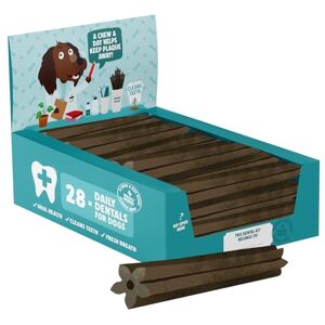 Denzel's Dog Dental Sticks for Large Dogs Chicken & Peppermint (Pack of 28) Denzel's Dog Dental Sticks for Large Dogs Chicken & Peppermint (Pack of 28)