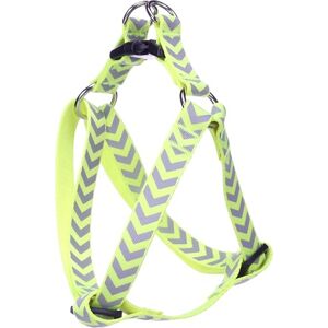 Flamingo Dog Harness Step&Go Fergu Fluo yellow M 35-60cm 35-60cm 20mm Flamingo Dog Harness Step&Go Fergu Fluo yellow M 35-60cm 35-60cm 20mm