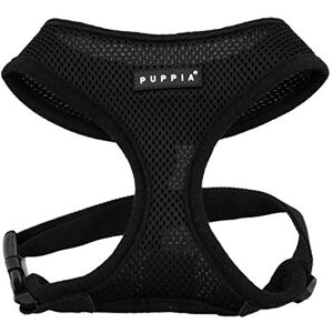 Puppia Soft Harness, M, Black Puppia Soft Harness, M, Black