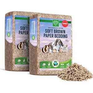 SMALL PET SELECT Brown Natural Paper Bedding, Soft Animal Bedding with Odor Control for Guinea Pig, Rabbit, Hamster, or Bunny, Cage Accessories, Made in the USA, 178L (2 Pack) SMALL PET SELECT Brown Natural Paper Bedding, Soft Animal Bedding with Odor Control for Guinea Pig, Rabbit, Hamster, or Bunny, Cage Accessories, Made in the USA, 178L (2 Pack)