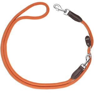 HUNTER Vario Freestyle Dog Lead Colour: Orange, Infinitely Adjustable Length, Robust & Non-Slip Rope, Weatherproof & Easy to Clean, Perfect for Everyday Use & Training, Size: 10/260 HUNTER Vario Freestyle Dog Lead Colour: Orange, Infinitely Adjustable Length, Robust & Non-Slip Rope, Weatherproof & Easy to Clean, Perfect for Everyday Use & Training, Size: 10/260