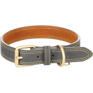 Flamingo Dog Collar Virginia Grey M/L 38-48cm 25mm Flamingo Dog Collar Virginia Grey M/L 38-48cm 25mm