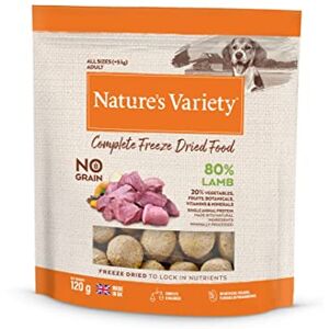 Natures Menu Nature's Variety Complete Freezed Dried Food Lamb for Dogs Mini and Small Case 7 x 120 g Natures Menu Nature's Variety Complete Freezed Dried Food Lamb for Dogs Mini and Small Case 7 x 120 g