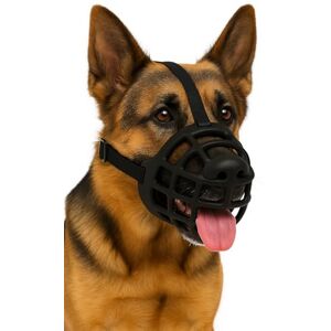 Flamingo Dog Muzzle – Extra Large – Soft Silicone Adjustable Muzzle for Comfort & Safety – Suitable for Training, Walking & Vet Visits – Muzzle Benzo XXL Flamingo Dog Muzzle – Extra Large – Soft Silicone Adjustable Muzzle for Comfort & Safety – Suitable for Training, Walking & Vet Visits – Muzzle Benzo XXL