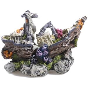 CLASSIC Romantic Wrecked Galleon 250mm Aquarium Ornament CLASSIC Romantic Wrecked Galleon 250mm Aquarium Ornament