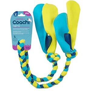 Coachi Tuggi Tug Interactive Dog Toy for Tug of War & Play. Strong & Comfortable, Fun Reward Training, Great for Recall, Interrupting Biting & Chewing. Ideal For Agility and Suitable for Puppies Coachi Tuggi Tug Interactive Dog Toy for Tug of War & Play. Strong & Comfortable, Fun Reward Training, Great for Recall, Interrupting Biting & Chewing. Ideal For Agility and Suitable for Puppies