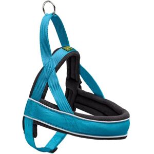 HUNTER Racing Norwegian harness for dogs, nylon, reflective, coat-friendly, Blue, S HUNTER Racing Norwegian harness for dogs, nylon, reflective, coat-friendly, Blue, S