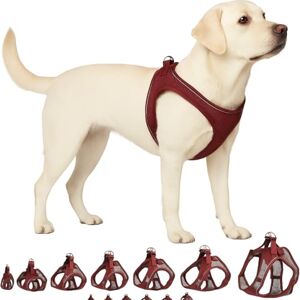 Flamingo Step-Go Bento Harness – Aubergine, XL (A:40-43 cm, B:49-54 cm, 3 mm), Comfortable and Adjustable, Ideal for Australian Shepherd, Springer Spaniel, Staffordshire Bull Terrier, etc. Flamingo Step-Go Bento Harness – Aubergine, XL (A:40-43 cm, B:49-54 cm, 3 mm), Comfortable and Adjustable, Ideal for Australian Shepherd, Springer Spaniel, Staffordshire Bull Terrier, etc.