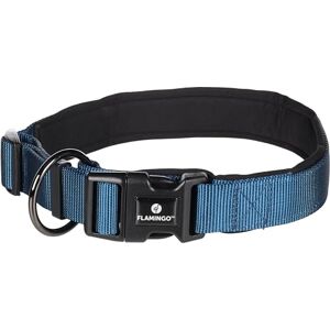 Flamingo Dog Collar Abbi Dark blue XXL 60-65cm 32mm Flamingo Dog Collar Abbi Dark blue XXL 60-65cm 32mm