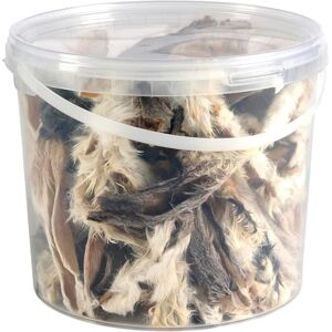 Hungry Pets Premium Rabbit Ears With Fur Dog Treats, 5L Tub Hungry Pets Premium Rabbit Ears With Fur Dog Treats, 5L Tub