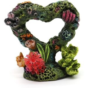 Amtra Deko Cuore Sunken – Freshwater and Marine Resin Aquarium Decorations for Aquariums and Fish Tanks, Non-Toxic, 12 x 6.5 x 12.5 cm Amtra Deko Cuore Sunken – Freshwater and Marine Resin Aquarium Decorations for Aquariums and Fish Tanks, Non-Toxic, 12 x 6.5 x 12.5 cm